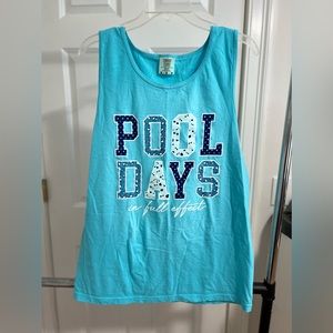 Pool Days Tank.